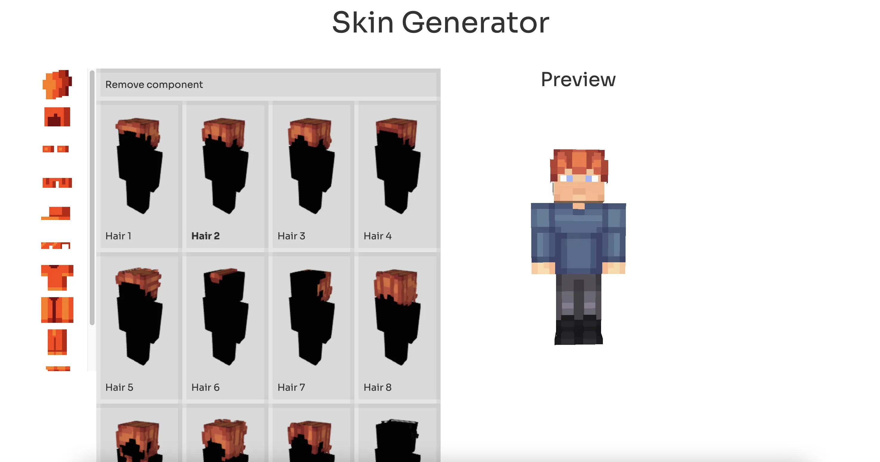 Minecraft skin maker